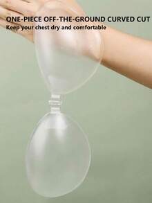 أغطية حلمات سباحة من السيليكون تعزز الإبهار الدُبْرِي، مقاومة للماء والعرق، غير مرئية، لملابس السباحة والبكيني للصدر الصغير - متعدد الألوان - مشاهدة 8