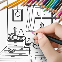 1 PC Cartoon Animal Coloring Book – 25 Detailed, Stress-Relieving Animal Designs On Thick Premium Paper – Perfect For Relaxation, Focus, Anxiety Relief, And Mindfulness – Great Gift For New Year, Birthdays, Holidays, Easter, Thanksgiving, Back-To-School, And Office Or School Supplies