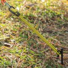 Thick Elastic Camping Ropes, Outdoor Binding Cords For Tent, Drying Clothes, Luggage Straps - Multicolor - View 8