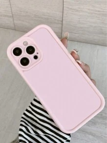 1 件个性化粉色图案全覆盖 TPU 防震手机壳，适用于 Apple 16、15、14、13、12、11 Pro Max 及系列 - 粉色 - 查看 6