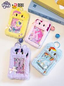 MY LITTLE PONY 1pc Women's Holder Charm Fashion Case Accessory Random Color Clip Set Mini Wallet Card Wallet - Multicolor - View 6