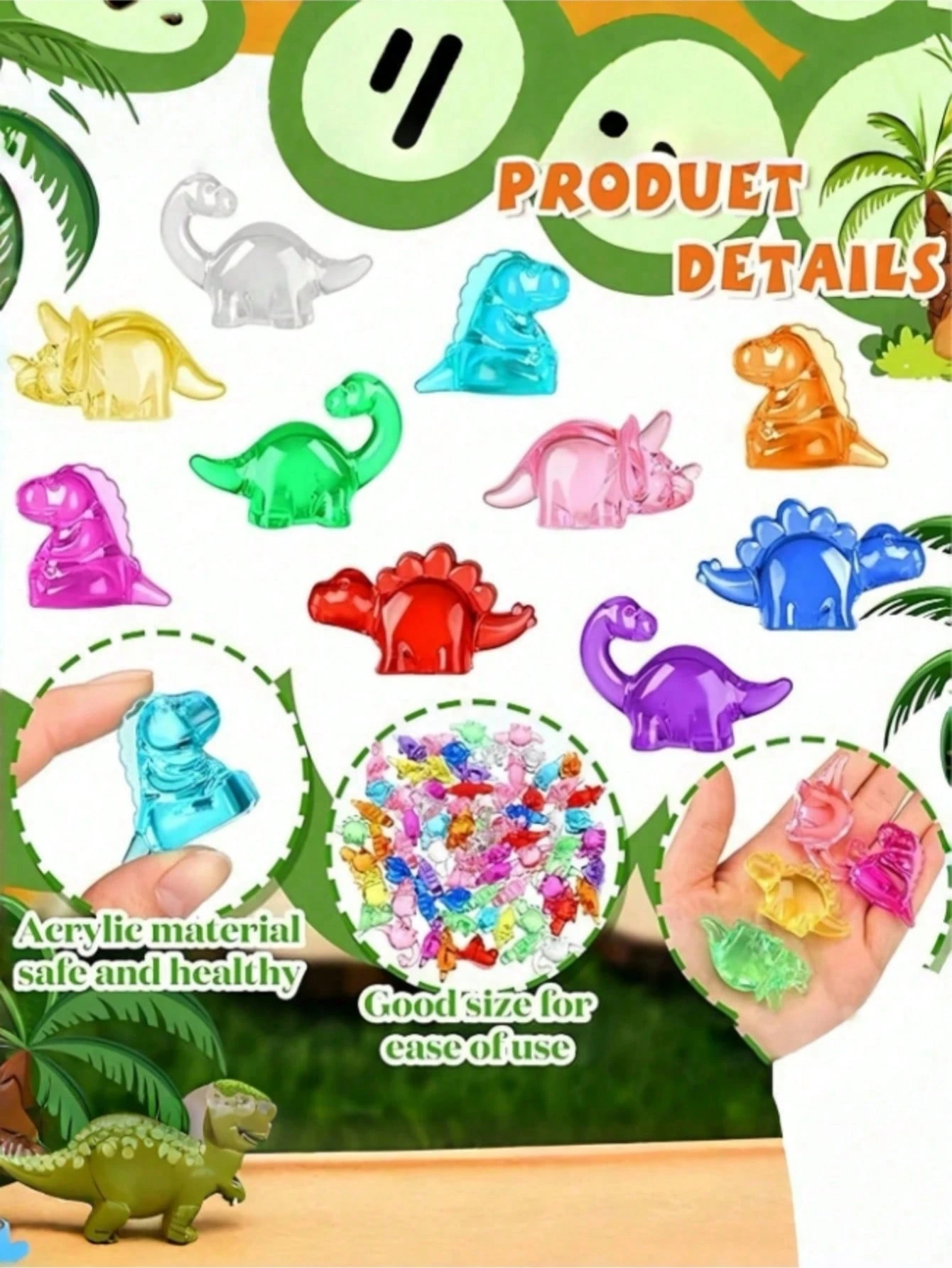Gemas Acrílicas Decorativas - 160 Piezas De Colores, Resina De Grado Alimenticio, Para Manualidades, Acuarios, Decoración De Eventos