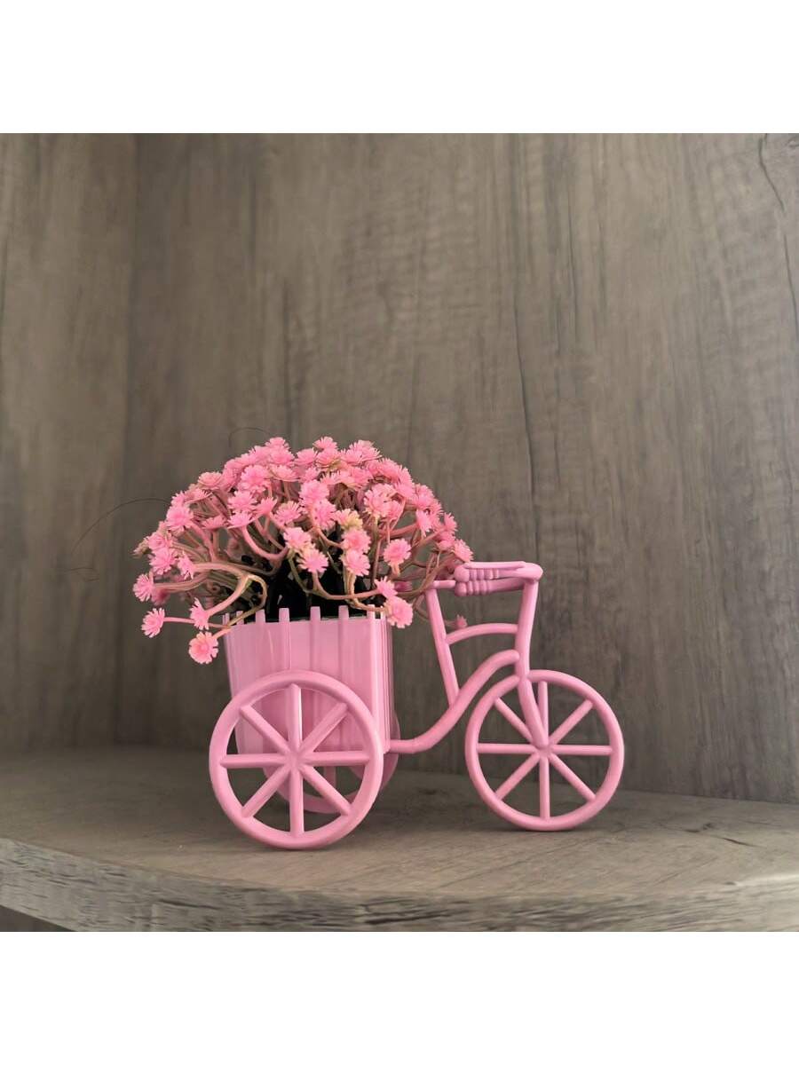 Joivida 1 قطعة سلة دراجة بلاستيكية صغيرة لديكور ال...