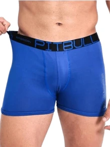 Pitbull American Kit With 10 Microfiber Men's Boxer Briefs Adult Men's Boxer Briefs Underwear PITBULL - 黑色 - 查看 2