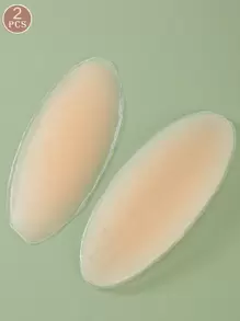 2/4Pcs Reusable Buttocks Silicone Pads For Enhancing The Shape Of Both Sides Of The Buttocks, Dual-Purpose Silicone Pads (Butt Support And Thigh Patches), Show Enlargement, Suitable For Women Of All Shapes And Sizes. - Multicolor - View 1