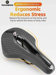 ROCKBROS Cuscini ammortizzanti e ergonomici per biciclette da donna, design aerodinamico, per attività all'aperto e fitness, in schiuma di poliuretano traspirante, accessori essenziali per l'estate - Multicolore - Visualizzare 2