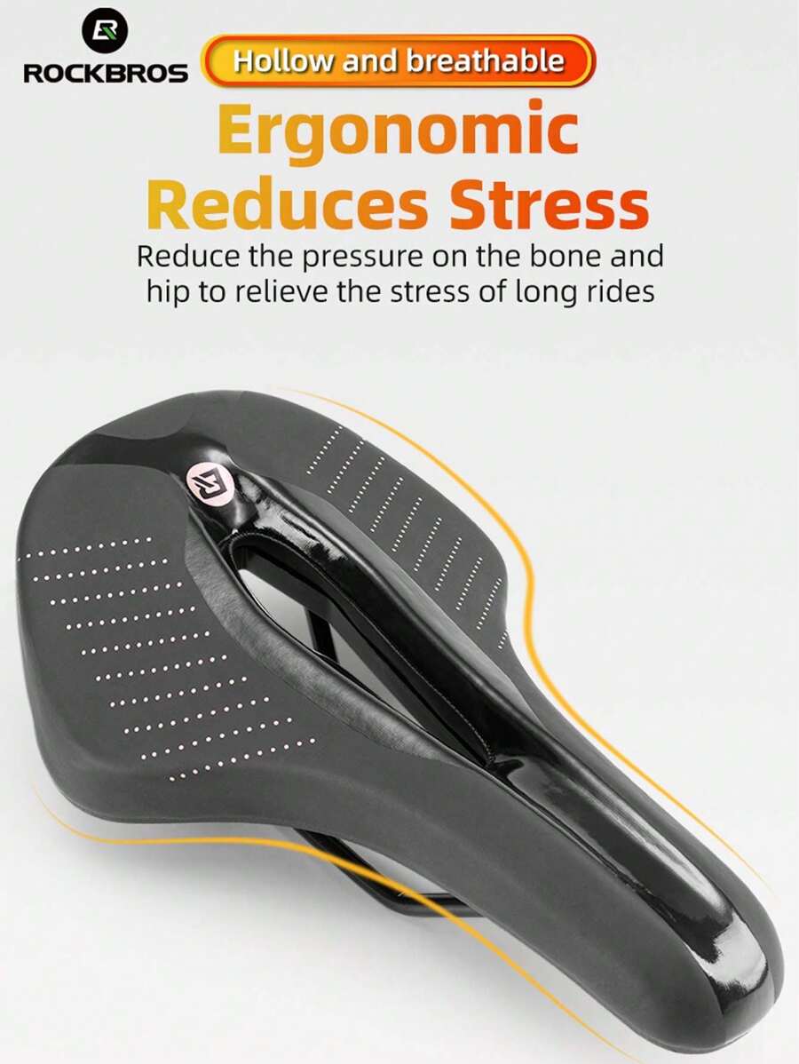 ROCKBROS Cuscini ammortizzanti e ergonomici per biciclette da donna, design aerodinamico, per attività all'aperto e fitness, in schiuma di poliuretano traspirante, accessori essenziali per l'estate