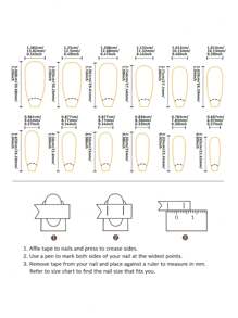 24 片亮面纯色中号棺材芭蕾指甲按压式指甲假指甲艺术适合户外旅行带工具包美甲用品指甲 - 酒紅色 - 查看 4