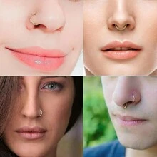 Nose Piercing Kit, 2 Packs Nose Piercing Gun With Built In Nose Ring, Replaceable 2 Pcs Nose Stud,For Self Nose Piercing - White - View 7