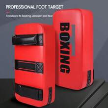 GINGPAI Boxing/Taekwondo Kick Focus Pads, Training Equipment Martial Arts Punch Pad Target Sparring Mitt