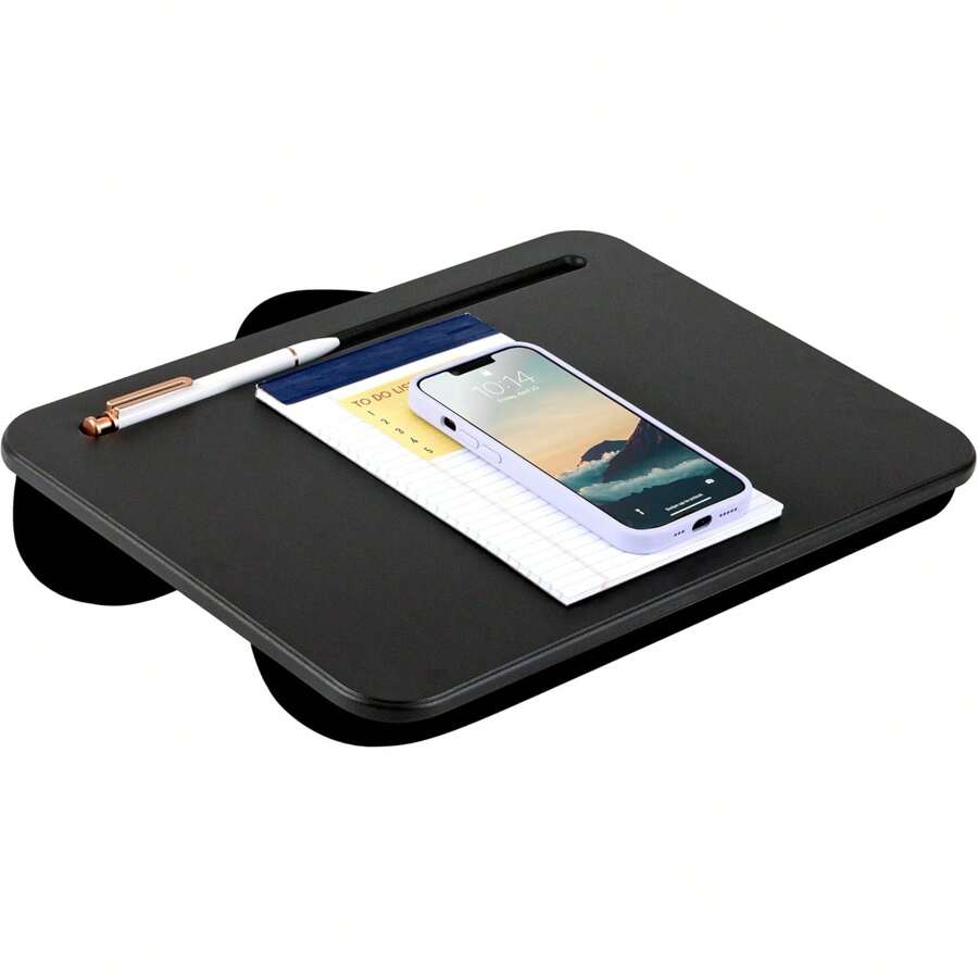 Compact Lap Desk - Black - Fits Up To 15 Inch Laptops - Style No. 43108