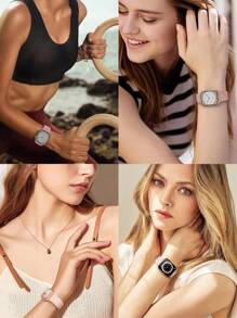 Dây đeo đồng hồ họa tiết da báo và hoa văn, tương thích với Apple Watch 49mm 45mm 44mm 42mm 41mm 40mm 38mm 46mm, Dây đeo silicon thể thao chống nước họa tiết da báo, dây đeo thay thế tương thích với Series 11 10 9 8 7 6 5 4 3 2 1 SE dành cho nữ - Màu cát bùn - Xem 3