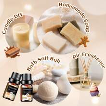Bakery Essential Oils Set,Fragrance Oil For Candle Making, Soap Making Scents, Diffuser Oils Scents For Home - tiệm bánh - Xem 6
