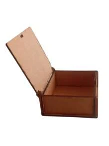 Kit 10 Boxes With Lid 9x9cm MDF, Gift, Packaging, Souvenir - 鏽棕色 - 查看 4