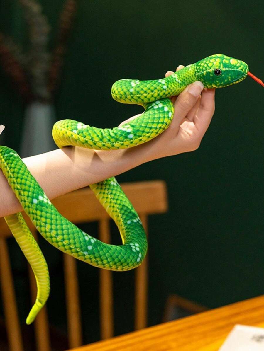 New Realistic Snake Toys, Pressing Head Releases Sound, Prank Prop ...