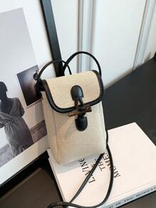 迷你斜挎手机包病毒式传播同款独特设计时尚百搭小单肩包必备配件钱包钱夹 - 彩色 - 查看 3