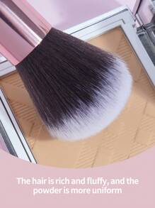 MAANGE 30pcs Professional Makeup Brushes Set Including Foundation Mineral Powder Blush Brush Contouring, Highlight, Eyeshadow Details Brushes Make Up Tool Kit Soft Fiber Comfortable Handle For Travel, Makeup Reapply, Valentine's Day Gift - 黑色 - 查看 8