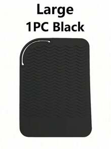 1/2pcs Hot Styling Tool Mat, Universal Size Hair Straightener And Curling Iron Heat-Resistant Mat For Storage And Travel, Hot Styling Tool Mat, Heat Resistant Silicone Hair Styling Mat Storage Heat Insulation Pad For Hair Straighteners, Flat Irons, And Curling Irons, Protect Your Hair Styling Tools With This Non-Slip Silicone Heat Insulation Pad For Restaurant Hotel Commercial - Grey - View 23