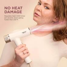 SHARK, Secadora de Cabello SpeedStyle, Multiestilizador, Secadora Iónica, Alta Velocidad IQ, Ideal para Cabello Liso y Ondulado, Color Seda, HD331 - 1 - Ver 3