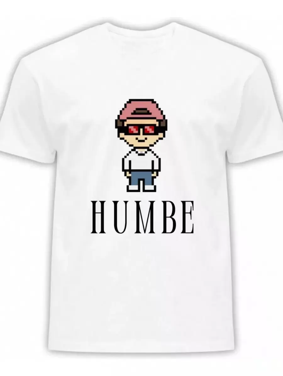 Camiseta Humbe 18 Tejido Transpirable 220g algodón pesado - Blanco - Ver 1