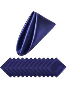 6/12/24/1pc Guardanapos de cetim, guardanapos de jantar quadrados, guardanapos de mesa macios resistentes a manchas e rugas para decoração de jantar de festa de casamento romântica, 16,92 polegadas, decoração de cozinha, guardanapos de decoração de Páscoa, guardanapos de pano