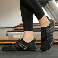 男女通用户外徒步鞋，速干水鞋，防滑游泳、浮潜、海滩、水上运动、钓鱼、瑜伽、健身 - 黑色 - 查看 2