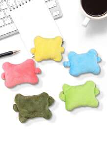 2pcs Cute Mouse Shaped Wrist Rest Cushion, Elastic Band Hand Pillow, Typing Protection Wrist Pad For Office