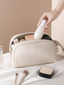 1个防水化妆包，旅行收纳包，多功能便携式化妆品收纳包，适用于化妆工具、化妆包、化妆袋、化妆品收纳包、旅行、化妆小袋、化妆包、化妆包、化妆配件、小型化妆包、化妆小袋、化妆包、大容量、大号化妆包、圣诞礼物、化妆包、旅行、女士礼物、女士化妆包、手拿包/小手提包、化妆品收纳包、化妆包、化妆刷收纳袋、迷你化妆包、大容量化妆包、女士礼物、圣诞礼物、女士礼物创意