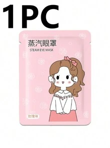 1/10/20/30/50PCS Pink Rose Steam Hot Compress Eye Mask, Moisturizes The Eyes, Relieves Fatigue, Relaxes The Body And Mind, Suitable For Long-Term Use Of Electronic Products Such As Computers And Mobile Phones, Students With High Study And Work Pressure, Office Workers, Business Travelers, Tourists, And People Who Stay Up Late