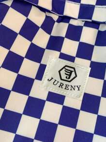 1pc Plaid Large Capacity Checkered Backpack With Laptop Compartment, Multi-Functional Versatile Backpack, Nylon Material, Lightweight, Zipper Design, Casual Travel Backpack, Suitable For Graduates, Teenagers And Young Girls For Outdoor, Travel, School And College Use