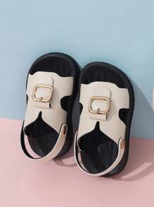 Baby Fashion Two-Way Sandals Baby Anti-Slip Beach Sandals Slippers - Beige - View 3