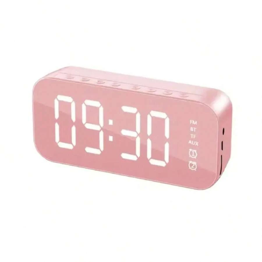 Reloj Despertador Digital Multifuncional con Bluetooth y Radio FM