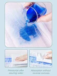 16/30片卫生巾月经裤柔软亲肤透气干爽夜用内裤卫生巾吸水内裤睡裤 - 白色 - 查看 3