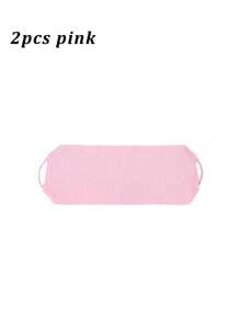 Long Exfoliating Back Scrubber Loofah With Handles, Back Exfoliato Washcloth Exfoliating Body Scrubber Back Scrubber, Stretchable Pull Strap For Women Men Body Deep Cleaning Massages For Shower Japanese Bath Wash Cloth Korean Exfoliating Luffah Towel Beauty Washcloth Sponge Loofah Body Scrub Home Bathroom Decor Fall Decor Back To School