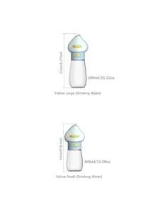 1pc Portable Pet Water Dispenser - Leak Proof Plastic Dog Travel Cup, Detachable Design, Drinking And Eating Combination Cup With Food Container, Suitable For Outdoor Drinking And Food Feeding For Dogs