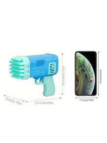 32個孔手持泡泡玩具電動泡泡槍機器 兒童泡泡製造機玩具 - 彩色 - 查看 11