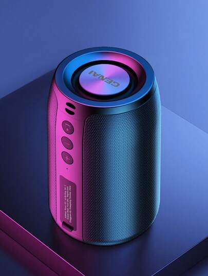 سماعات لاسلكية محمولة، سماعة مقاومة للماء IPX5، سماعة لاسلكية صغيرة 10 واط بالبلوتوث 5.0، S32 لغاية 12 ساعة تشغيل، ببطارية 1800 مللي أمبير، قابلة للاقتران الاستريو، ميكروفون/بطاقة TF/USB/AUX ل- المنزل/الخارج، متوافقة مع iOS وأندرويد. هدايا/رأس السنة