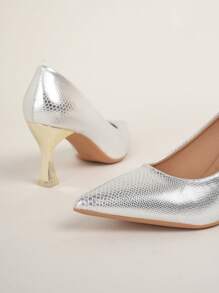 新款时尚女士高跟鞋，性感夜店休闲一体式高跟鞋，低鞋面细跟女士春秋高跟鞋