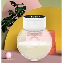 2pcs Wearable Electric Breast Pump With 3 Modes & Each Mode Has 9 Levels, Low Noise & Anti-Overflow Design Halloween Christmas Easter Gifts