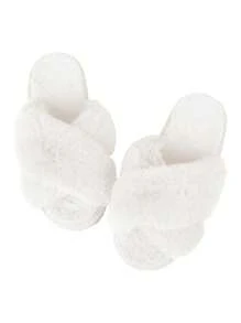 Pantuflas Unisex, Pantunflas Para Mujer o Hombre Comodas, Antideslizante para Uso Interno y Externo en Hogar y Cualquier Sitio, Calzado Cómodo y Cálidas. Bluelander. - Blanco - Ver 5