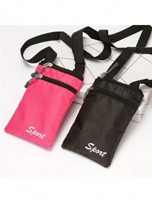 New Fashion Phone Bag Simple Shoulder Crossbody Small Square Bag Passport Documents Outdoor Small Bag Phone Bag For Women Wallet Purse Wallet