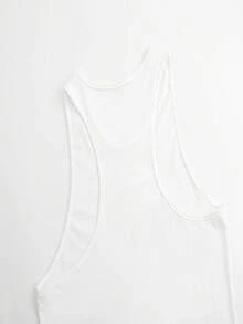 Graphic Tank Top - White - View 11