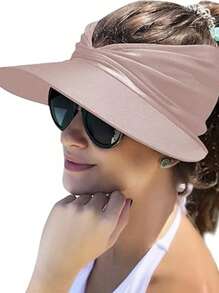 Sanrio 1pc Women's 2025 New Model Sunshade Cap Beach Hat, Sun Protection Outdoor Sports Travel Cap