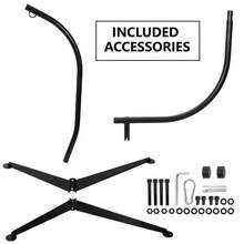 360-Degree Outdoor Metal Hammock C Stand For Hanging Chair And Porch Swing Chair - Default - View 5