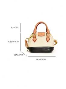 Fashionable Cute Mini Shell Handbag, Shoulder Bag, Clutch Bag, Suitable For Evening Carrying, Appropriate For Any Occasion - A - View 3