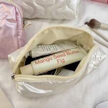 心形图案化妆包，大容量收纳袋，多功能旅行洗漱包 - 彩色 - 查看 3