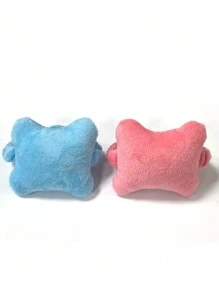 2pcs Cute Mouse Shaped Wrist Rest Cushion, Elastic Band Hand Pillow, Typing Protection Wrist Pad For Office