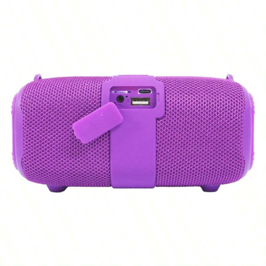 BUYTITI 2″ Bluetooth Speaker With RGB LED Light - Purple - View 1