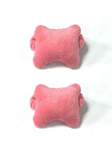 2pcs Cute Mouse Shaped Wrist Rest Cushion, Elastic Band Hand Pillow, Typing Protection Wrist Pad For Office