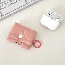 迷你耳机便携包，可爱柔软保护套，适用于蓝牙耳机旅行学校大学电子包移动电源便携式充电器充电器包耳机包电缆包电缆整理器数码相机相机包相机包 - 彩色 - 查看 8